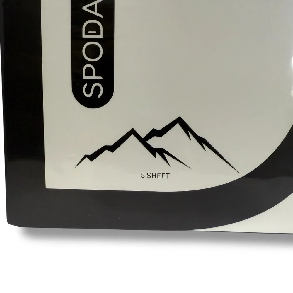 SPODARE Face Mask Cleansing Hydrogel 5 Pack Post-Exersice Cleaning & Oil Control